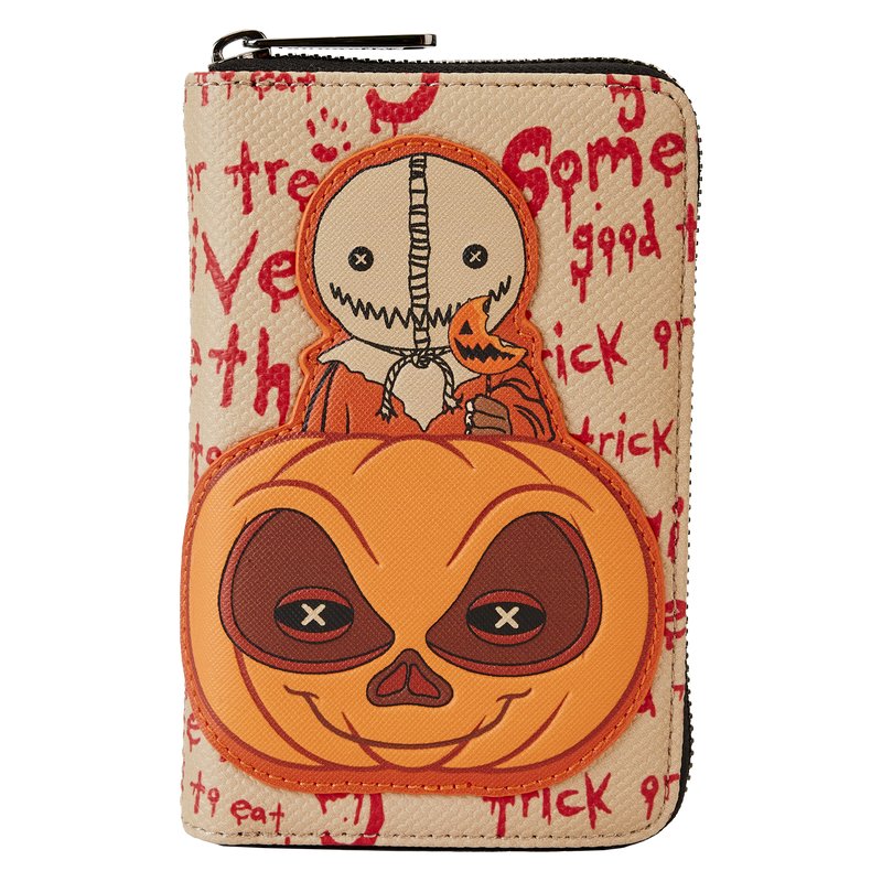 Loungefly Legendary Pictures Trick 'r Treat Sam Pumpkin Zip