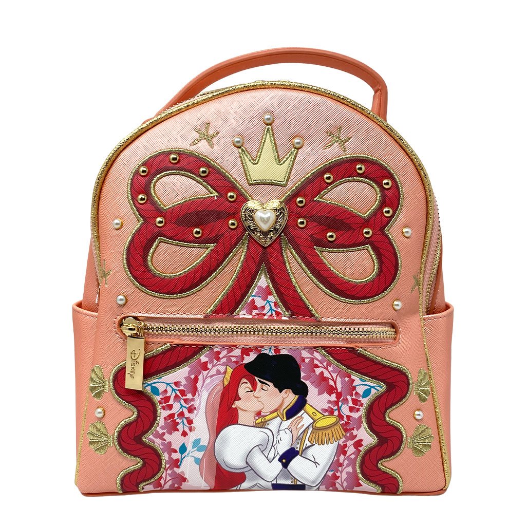 danielle nicole mini backpack Danielle Nicole Disney The Little Mermaid Ariel & Eric Wedding Mini Backpack