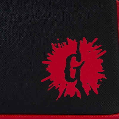 Loungefly Sony Goosebumps Slappy Cosplay Mini Backpack - Back Print Closeup