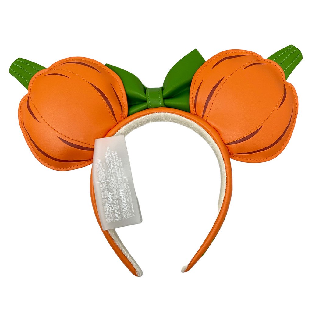 Loungefly Disney Pumpkin Minnie Oh My Ears Headband - Back