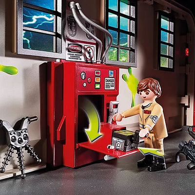 Playmobil Sony Ghostbusters 9219 Firehouse Building Set - Play Mode C