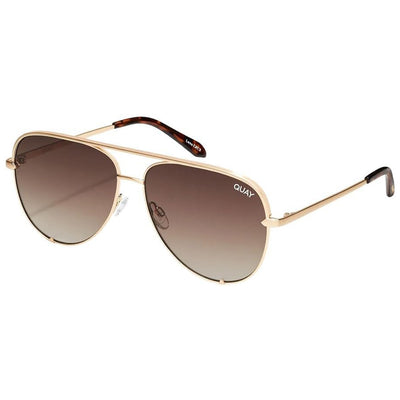 Quay Australia HIGH KEY Classic Unisex Aviator Sunglasses