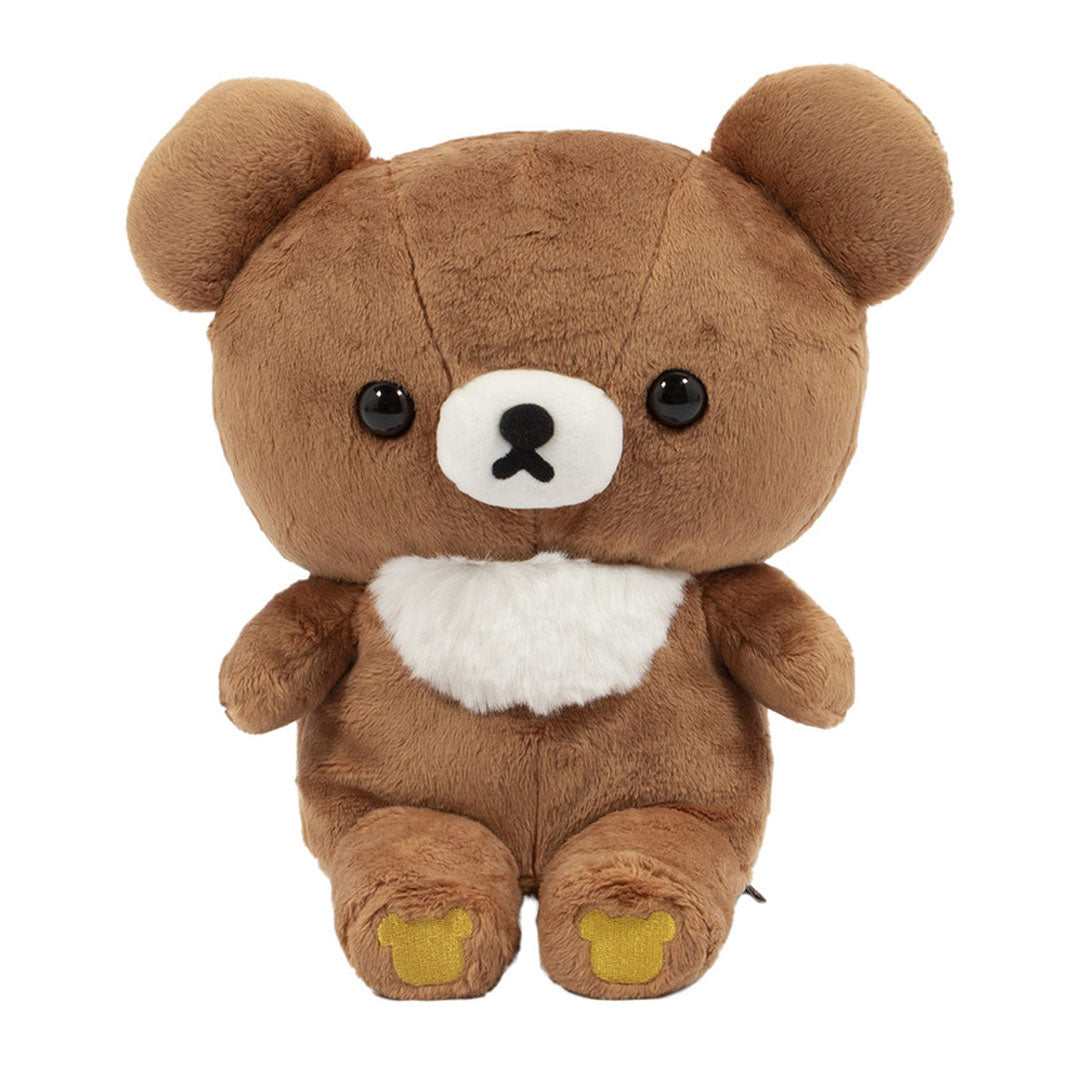 San-X Rilakkuma and Friends 11" Original Chairoikoguma Plush Toy - Front