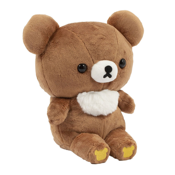 San-X Rilakkuma and Friends 11" Original Chairoikoguma Plush Toy - Side