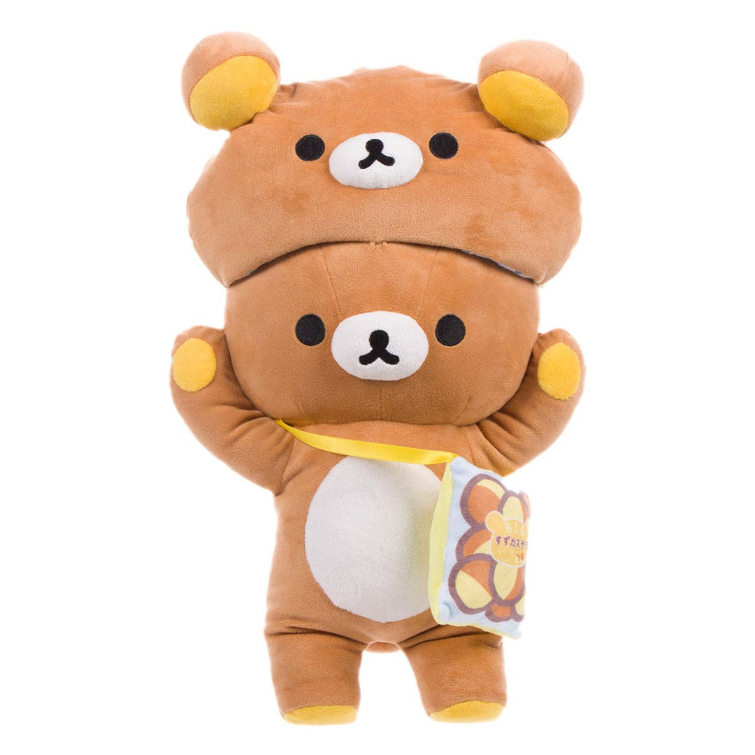 San-X Rilakkuma and Friends 15" Original Rilakkuma Kigurumi Costume Plush Toy - Front