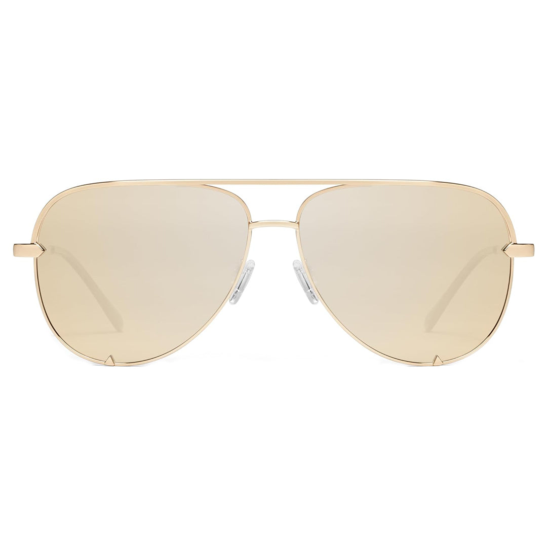 Quay Australia HIGH KEY MINI Classic Unisex Aviator Sunglasses