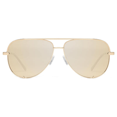 Quay Australia HIGH KEY MINI Classic Unisex Aviator Sunglasses