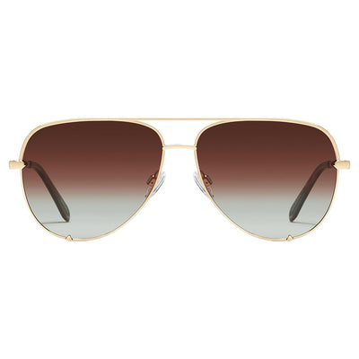 Quay Australia HIGH KEY MINI Classic Unisex Aviator Sunglasses