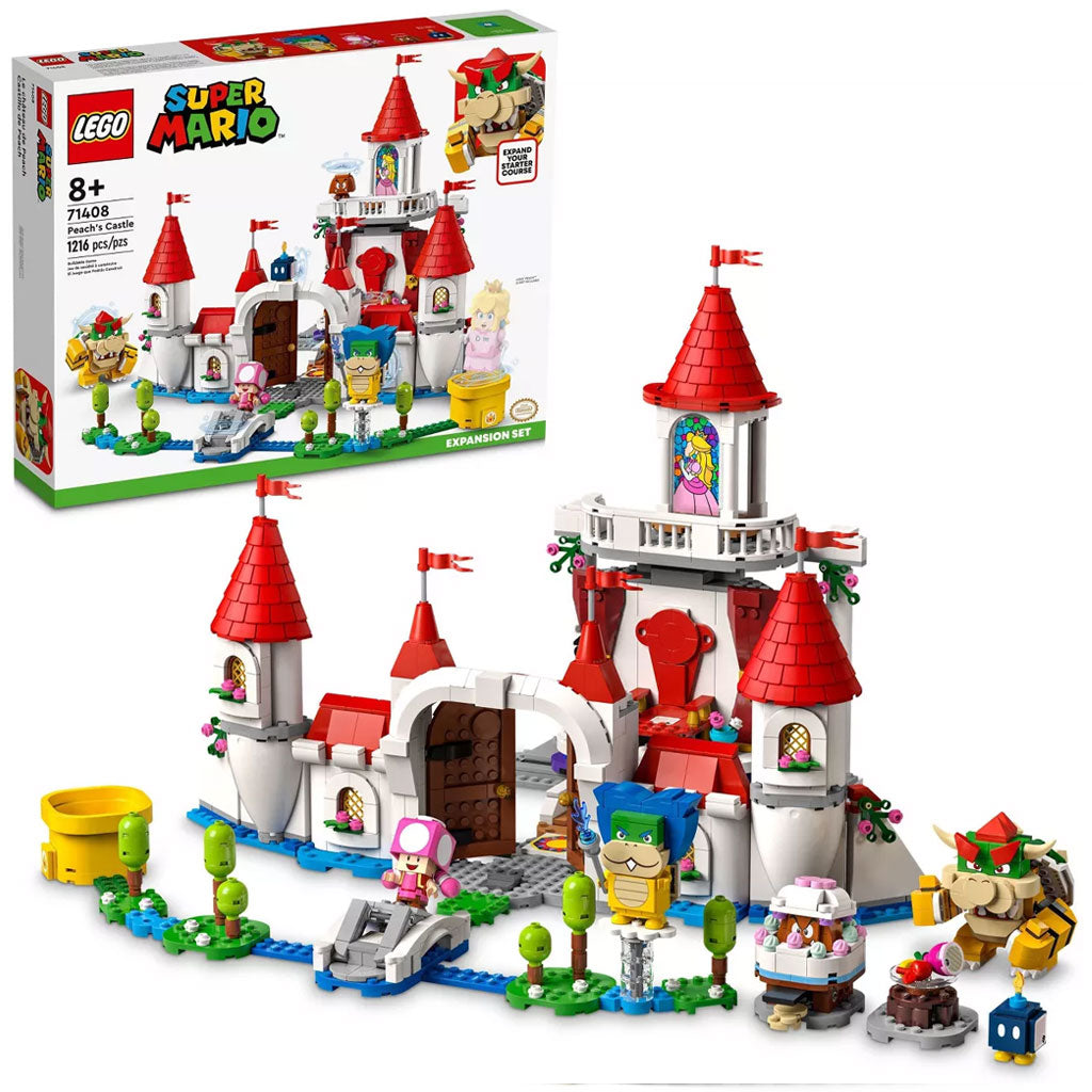 LEGO Nintendo Super Mario Peach’s Castle Expansion Building Set (71408) - Packaging