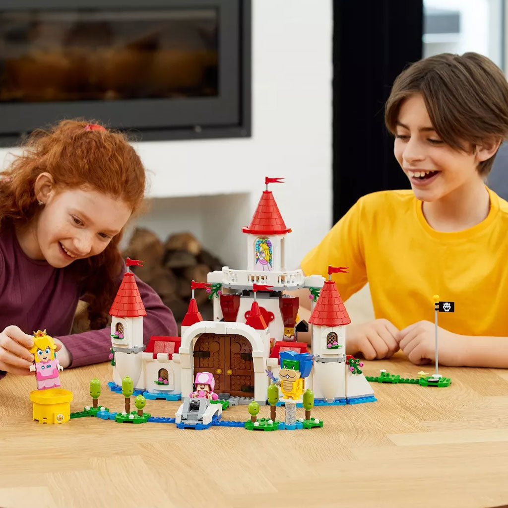 LEGO Nintendo Super Mario Peach’s Castle Expansion Building Set (71408) - Game Play