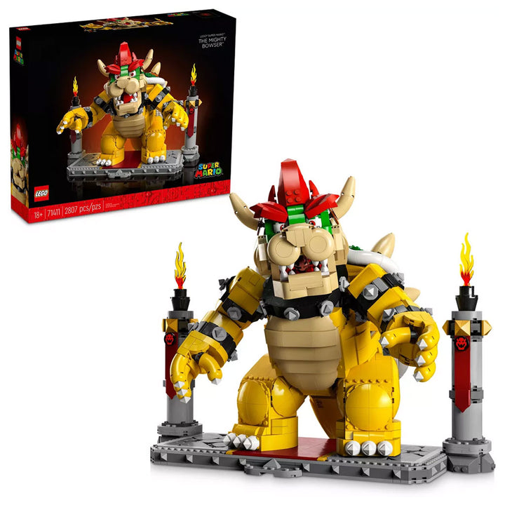 とりも LEGO Nintendo Super Mario The Mighty Bowser Building Set