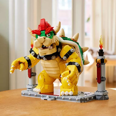 LEGO Nintendo Super Mario The Mighty Bowser Building Set (71411) - Play Mode