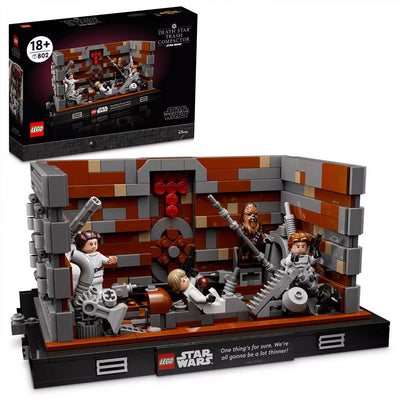 LEGO Star Wars Death Star Trash Compactor Diorama Building Set (75339) - Packaging