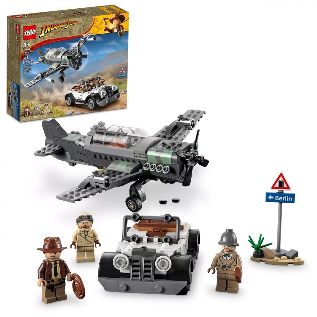 LEGO Indiana Jones Fighter Plane Chase Building Set (77012) - Packaging