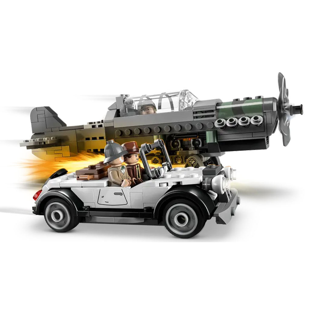 LEGO Indiana Jones Fighter Plane Chase Building Set (77012) - Builds