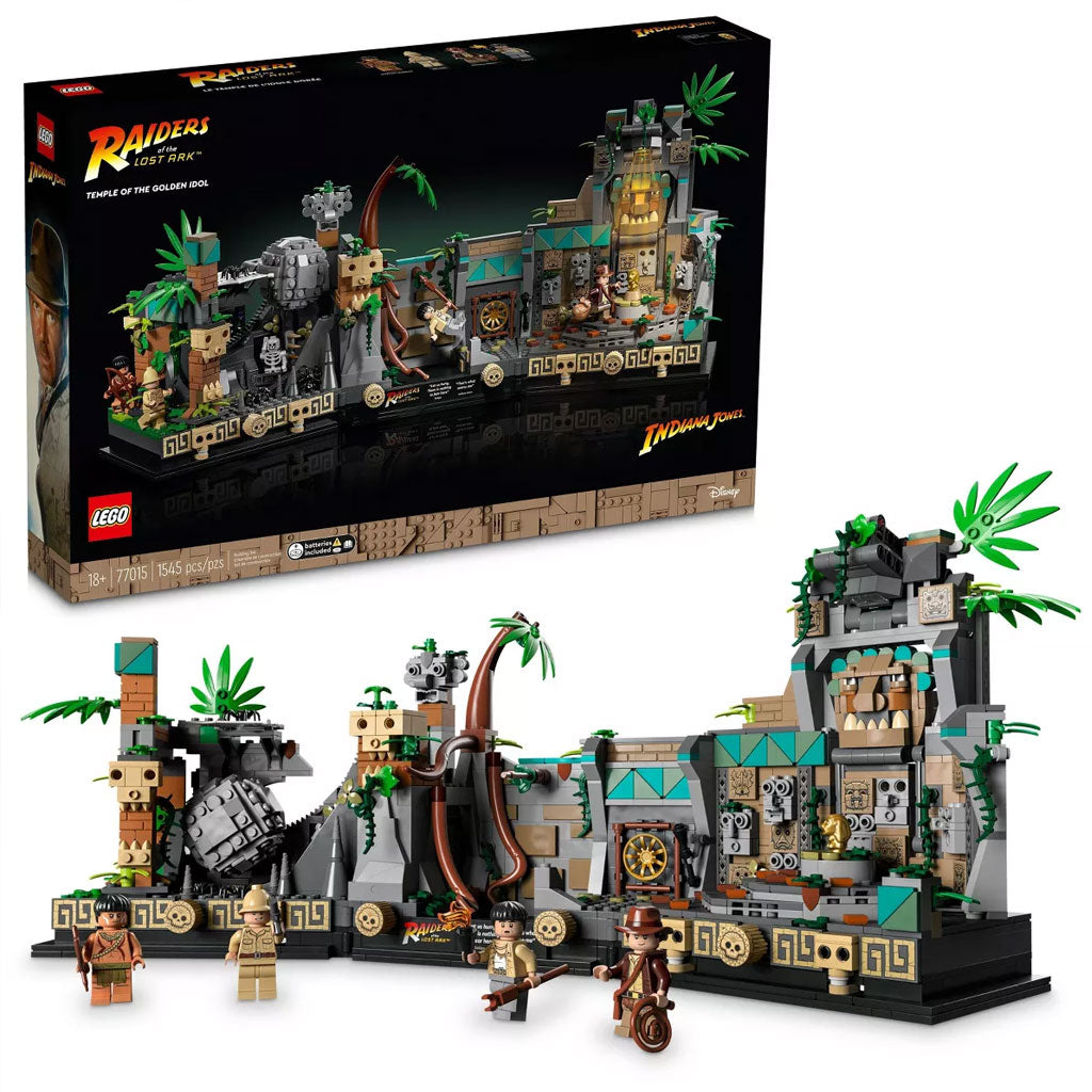 LEGO Indiana Jones Temple of the Golden Idol Building Set (77015) - Packaging