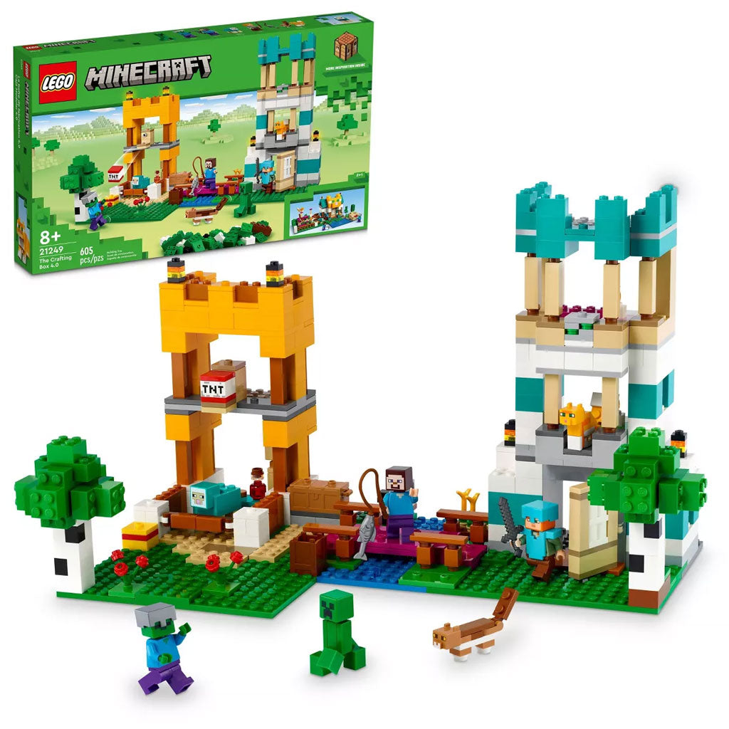 LEGO Minecraft The Crafting Box 4.0 Building Set (21249) - Packaging