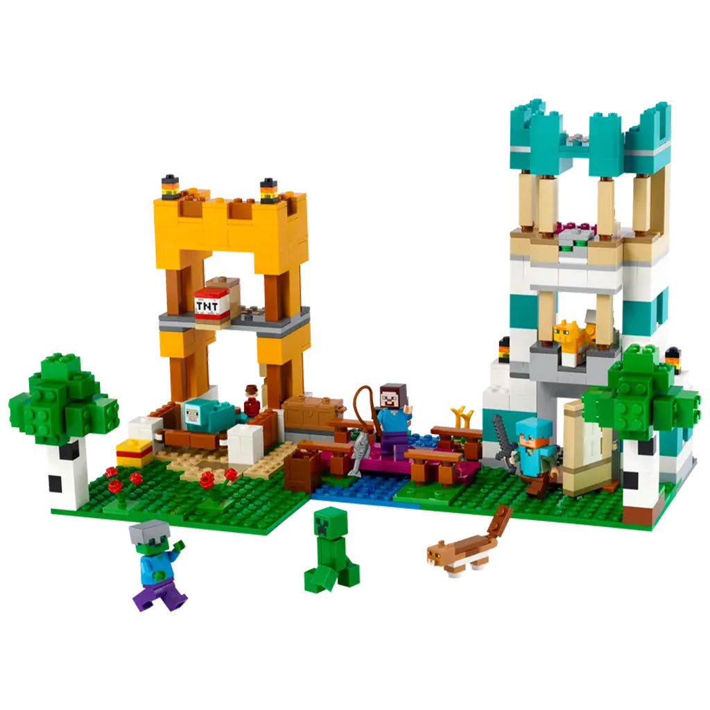 LEGO Minecraft The Crafting Box 4.0 Building Set (21249) - Game Play A