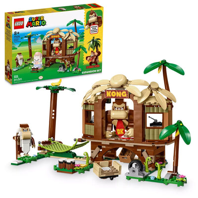 LEGO Nintendo Super Mario Donkey Kong's Tree House Expansion Building Set (71424) - Packaging