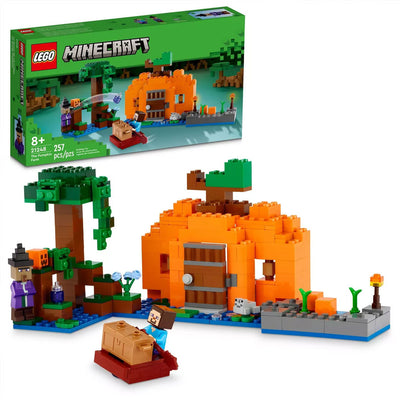 LEGO Minecraft The Pumpkin Farm Building Set (21248) - Packaging
