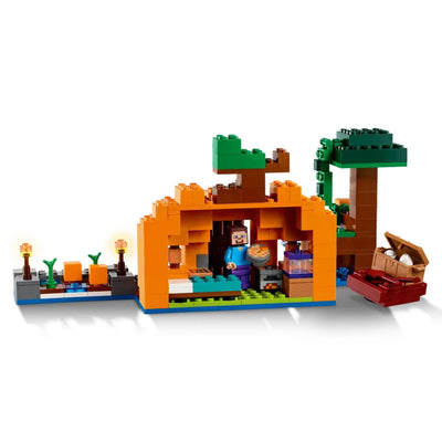 LEGO Minecraft The Pumpkin Farm Building Set (21248) - Back