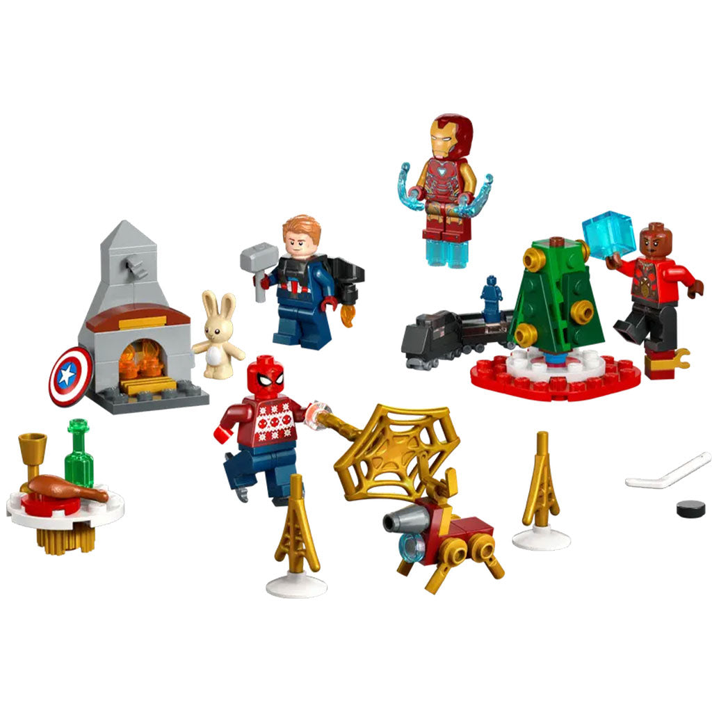 LEGO Marvel Avengers Advent Calendar Building Set (76267) - Contents