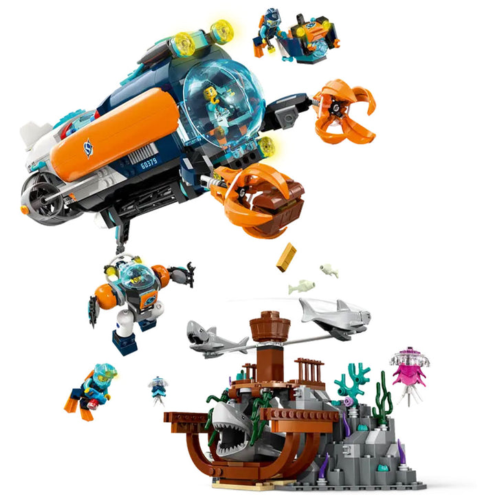 LEGO Deep-Sea Explorer Submarine Building Set (60379) - Details