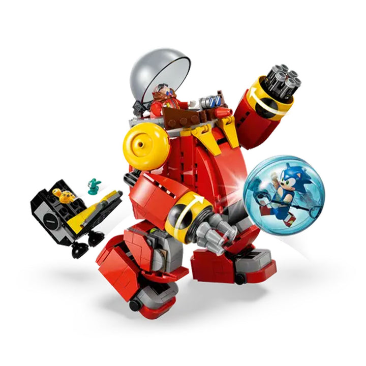 LEGO Sega Sonic vs. Dr. Eggman's Death Egg Robot Building