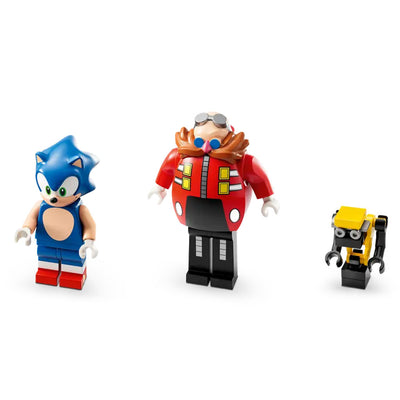 LEGO Sega Sonic vs. Dr. Eggman's Death Egg Robot Building Set (76993) - Figures