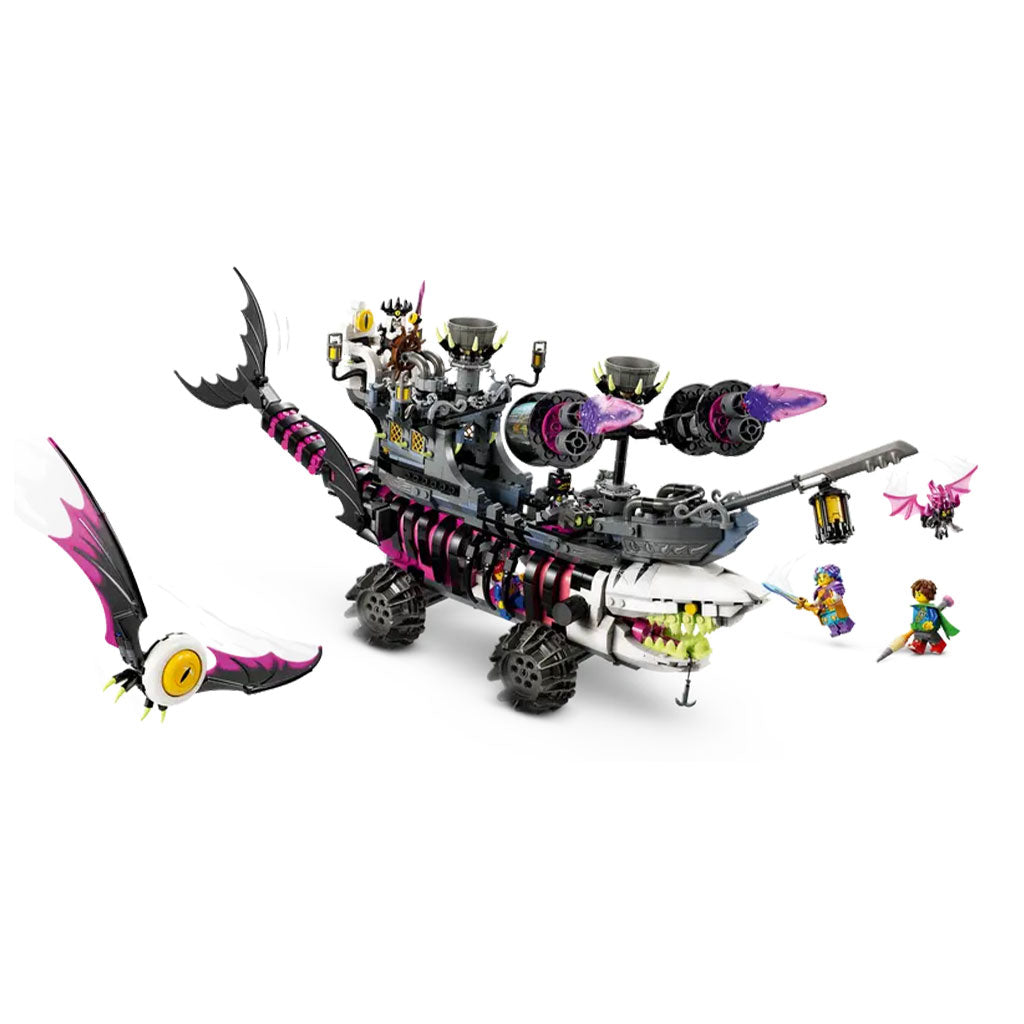 LEGO DREAMZzzz Nightmare Shark Ship Building Set (71469) - Tank Mode