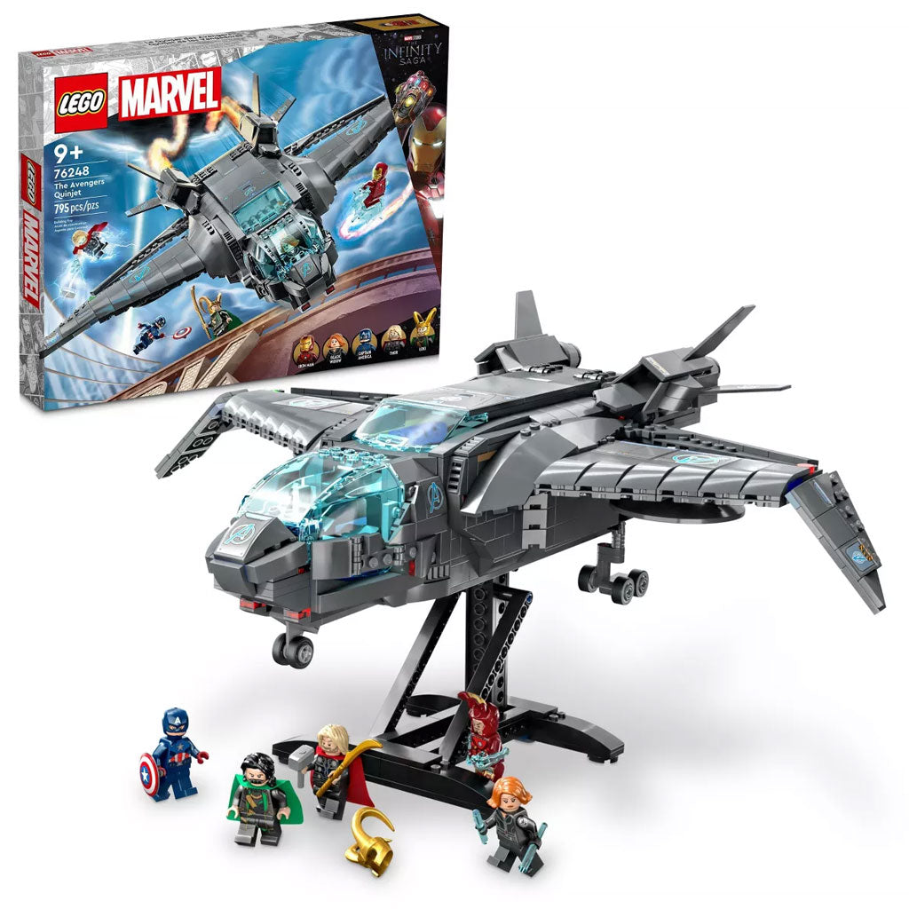 LEGO Marvel The Avengers Quinjet Building Set (76248) - Packaging