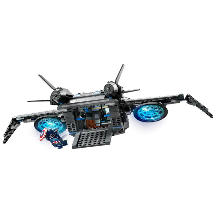 LEGO Marvel The Avengers Quinjet Building Set (76248) - Back