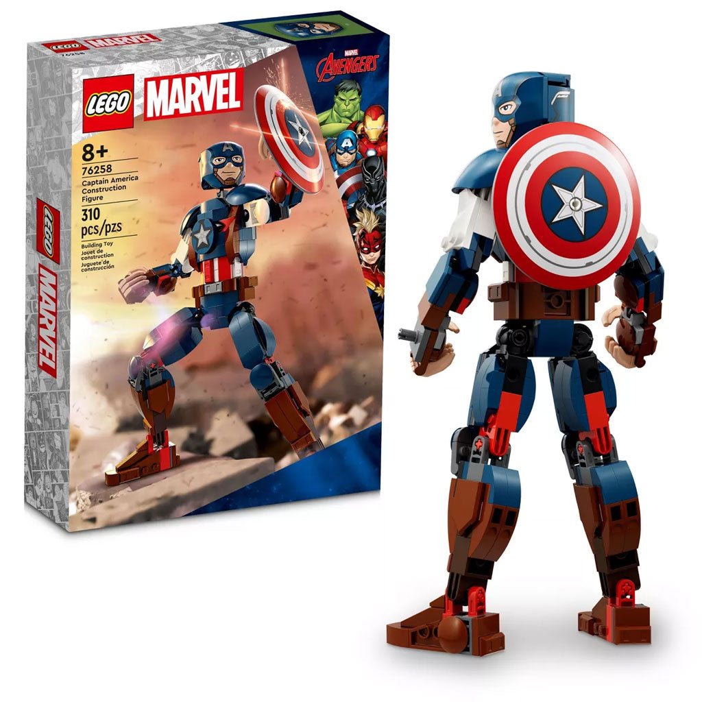 LEGO Marvel Captain America Construction Figure Building Set (76258) - Packaging