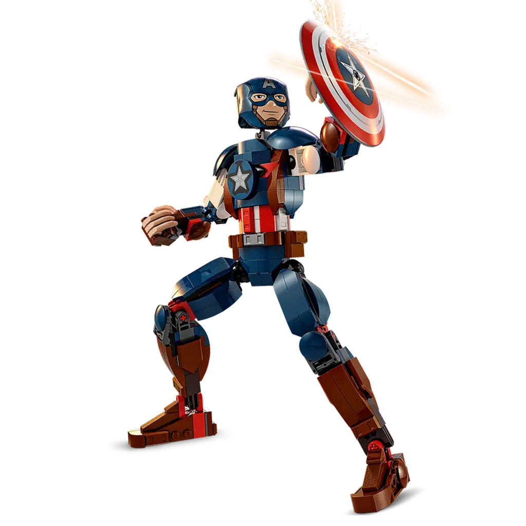 LEGO Marvel Captain America Construction Figure Building Set (76258) - Boom