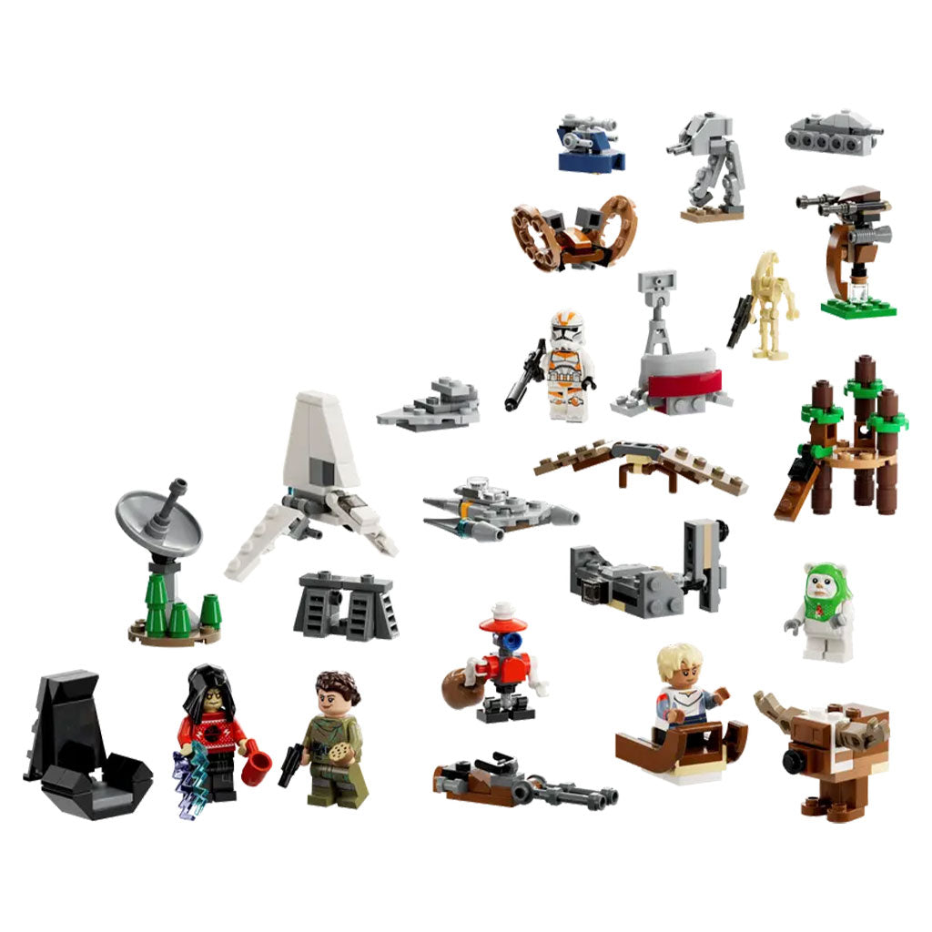 LEGO Star Wars Advent Calendar 2023 Building Set (75366) - Contents