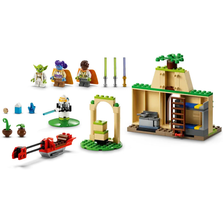 LEGO Star Wars Tenoo Jedi Temple Building Set (75358) - Contents