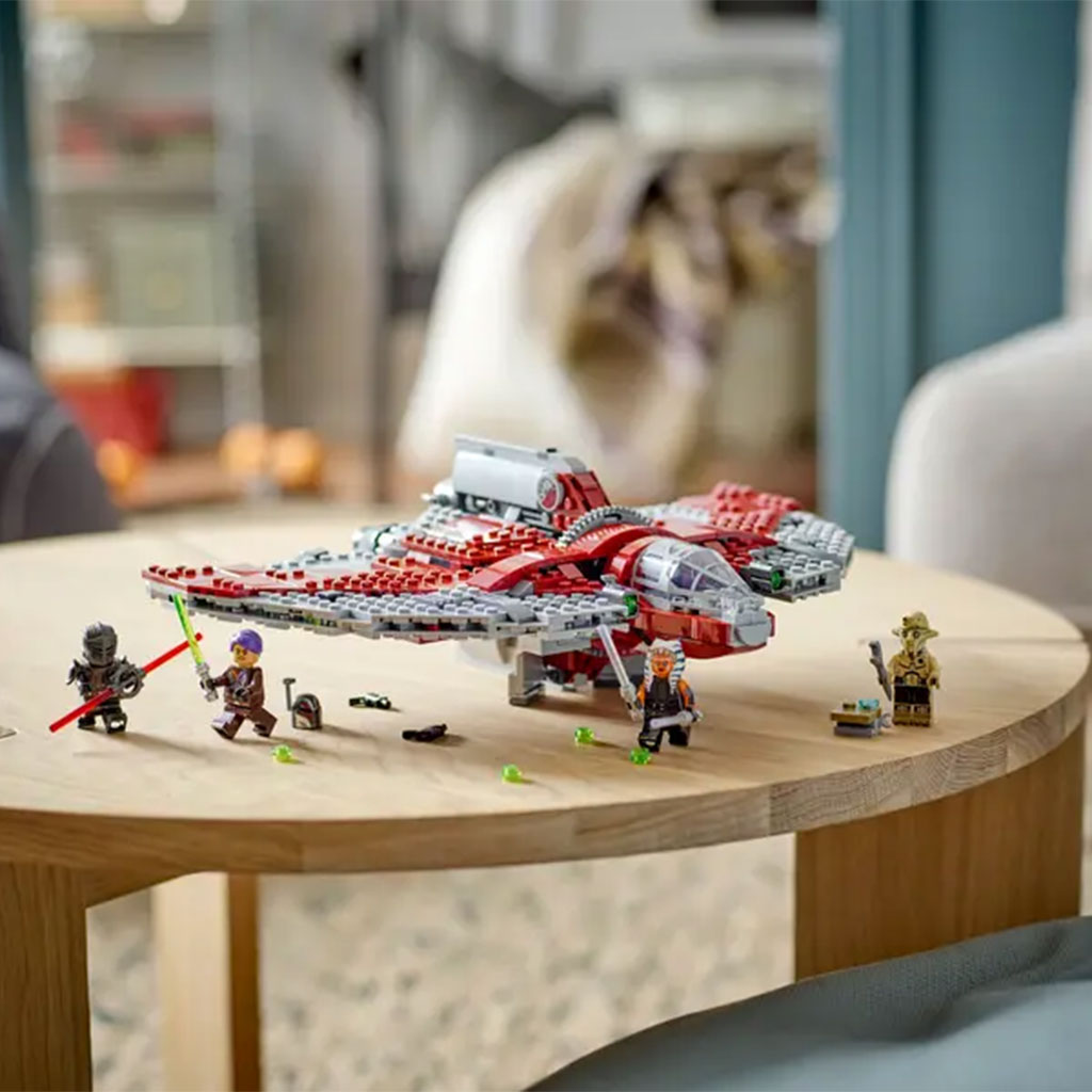 LEGO Star Wars Ahsoka Tano's T-6 Jedi Shuttle Building Set (75362) - Showcase