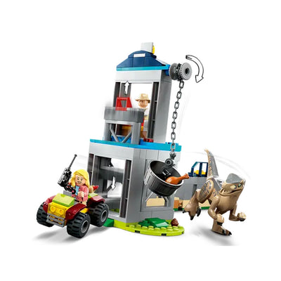LEGO Universal Jurassic Park Velociraptor Escape Building Set (76957) - Build\