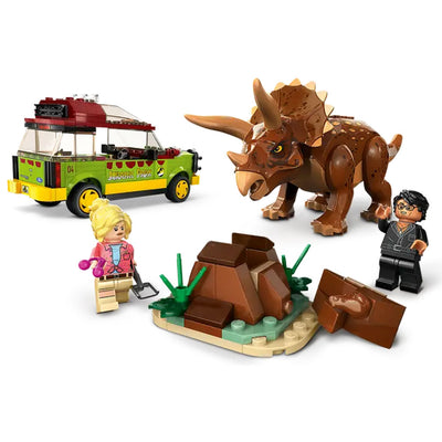 LEGO Universal Jurassic Park Triceratops Research Building Set (76959) - Contents