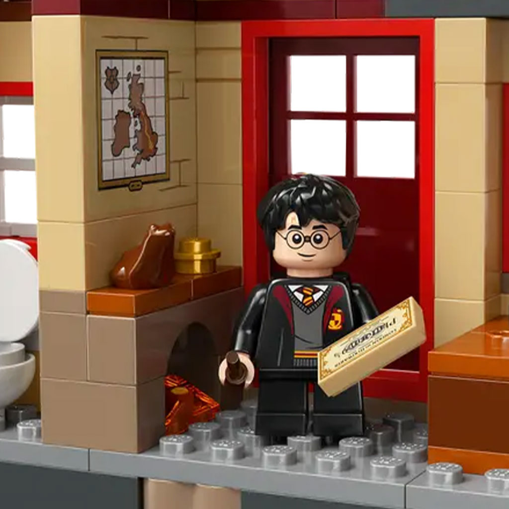 LEGO Harry Potter Hogwarts Express Train Set with Hogsmeade Station Building Set (76423) - Office