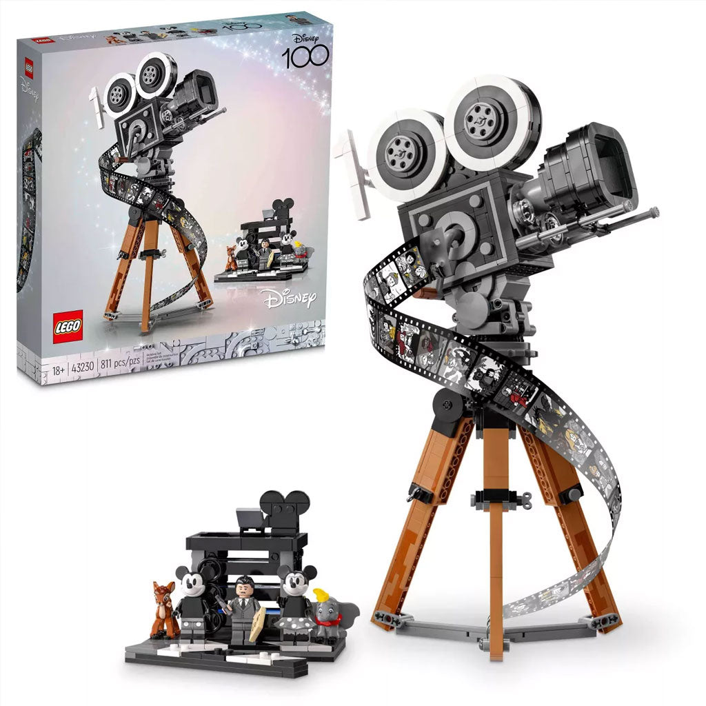 LEGO Disney Disney 100 Walt Disney Tribute Camera Building Set (43230) - Packaging