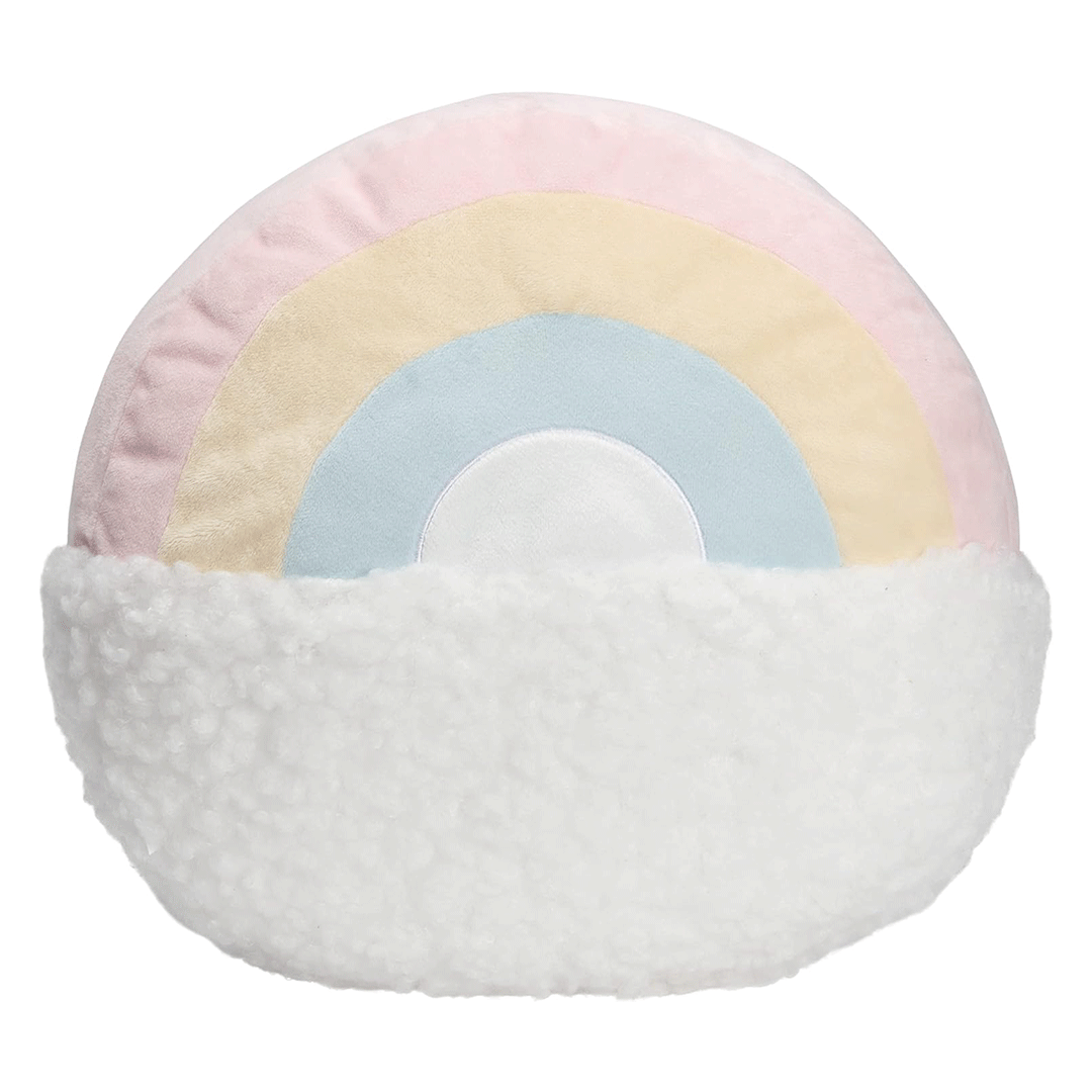 GUND Pusheen Round Rainbow Pillow 13" Plush Toy - Back