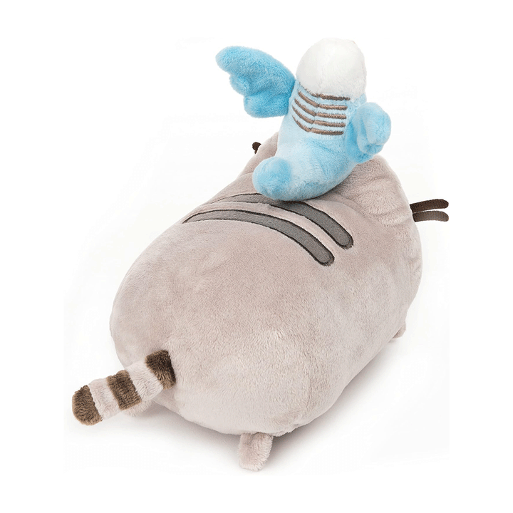 GUND Pusheen and Bo the Parakeet Best Friends Set 6" Plush Toy - Back of stuffed animal
