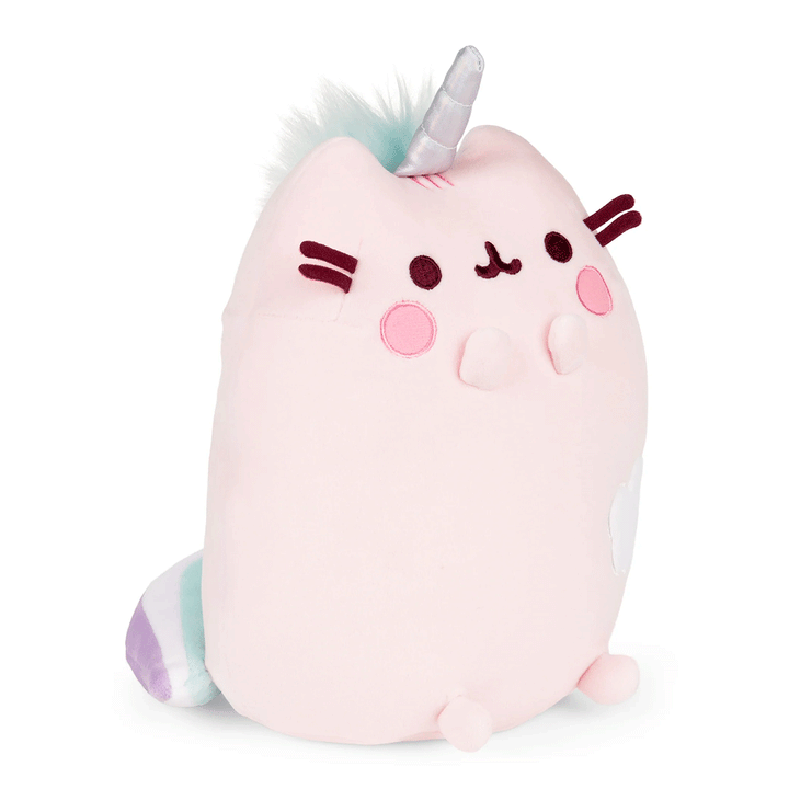 GUND Pusheen Dreamy Pusheenicorn Squisheen 9.5" Plush Toy - Side of stuffed animal