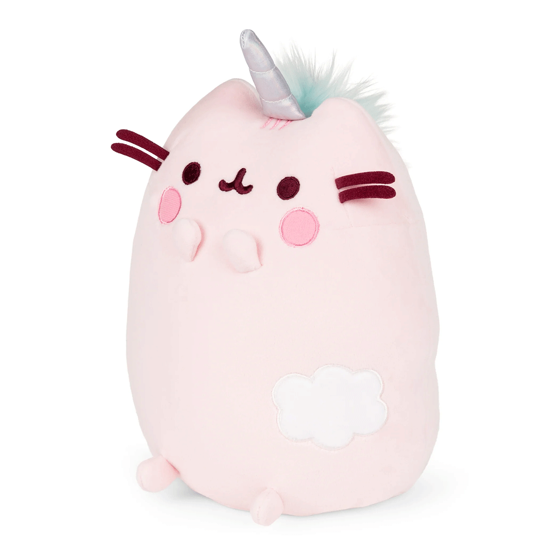 GUND Pusheen Dreamy Pusheenicorn Squisheen 9.5" Plush Toy - Side of stuffed animal