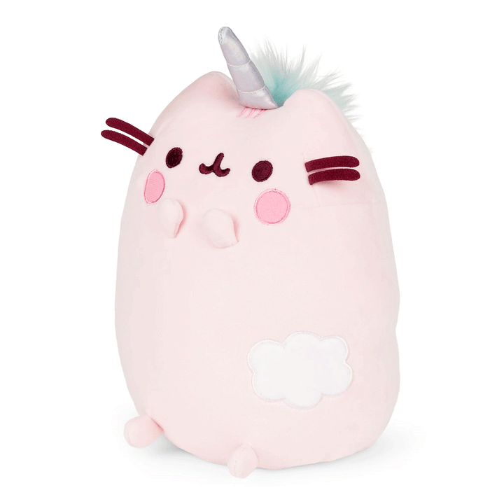 GUND Pusheen Dreamy Pusheenicorn Squisheen 9.5" Plush Toy - Side of stuffed animal