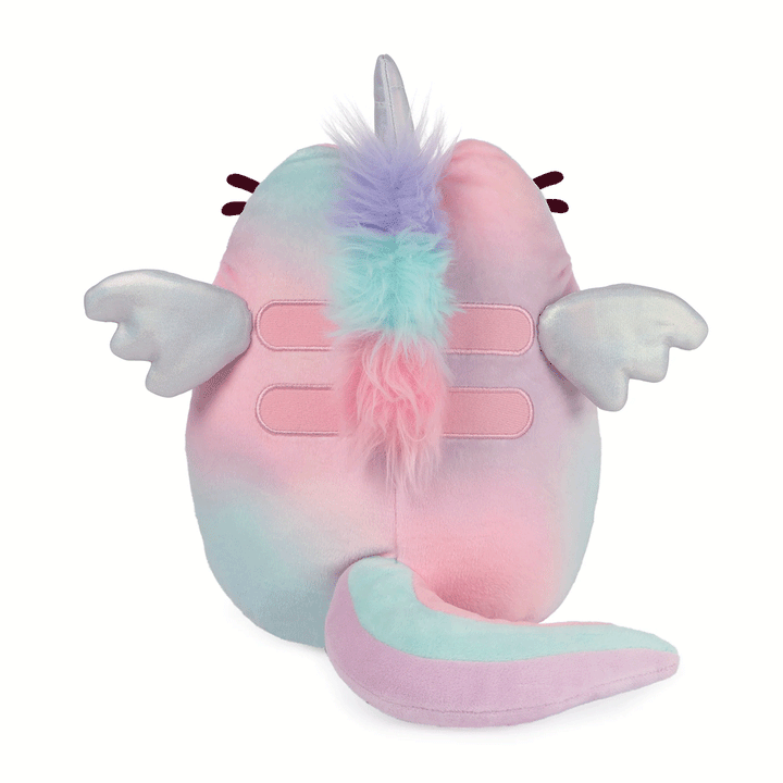 GUND Pusheen Magic Swirl Pusheenicorn 9.5" Plush Toy - Back of stuffed animal