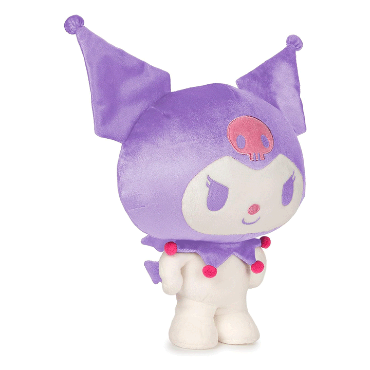 GUND Sanrio Hello Kitty Kuromi 9.5" Plush Toy - Side of stuffed animal
