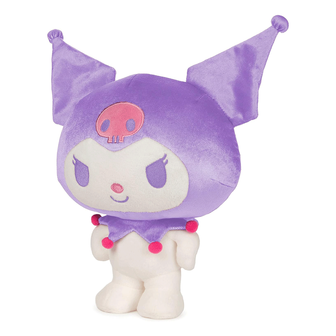 GUND Sanrio Hello Kitty Kuromi 9.5" Plush Toy - Side of stuffed animal