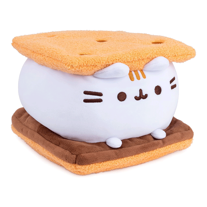 GUND Pusheen S’mores Squisheen 12" Plush Toy - Side of stuffed animal